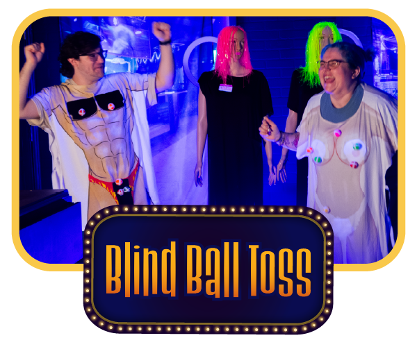 Blind Ball Toss uncensored mini game